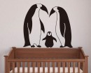 Penguin Familly Wall Decal Animal Stickers For Nursery